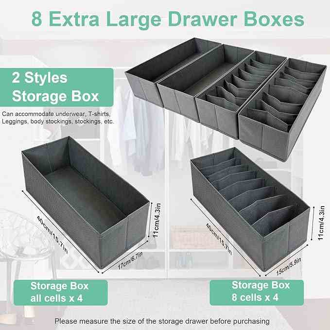 New ClosetWell™ Premium Organiser -All Garments Closet (MultiPack)