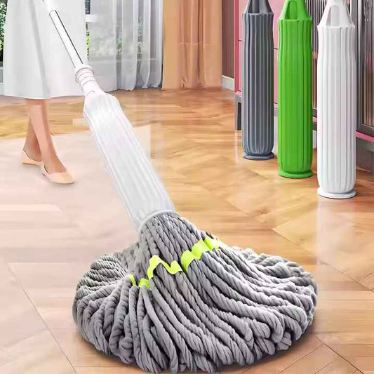 SwiftMop™ 360 Max Cleaning & Magic Twist Spin Mop With Water Locking